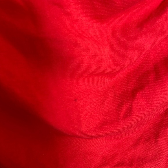 Soft Surroundings-3 blouses in red, blue and khaki - Picture 3 of 6